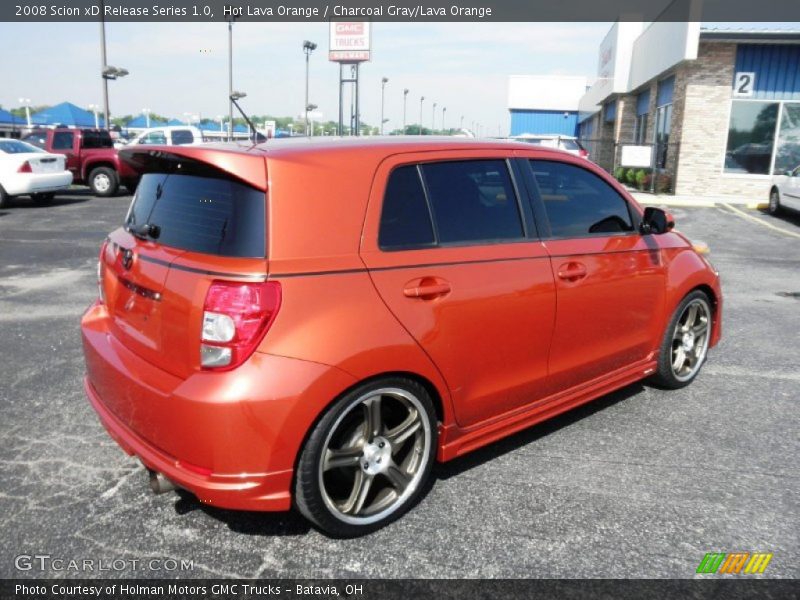 Hot Lava Orange / Charcoal Gray/Lava Orange 2008 Scion xD Release Series 1.0