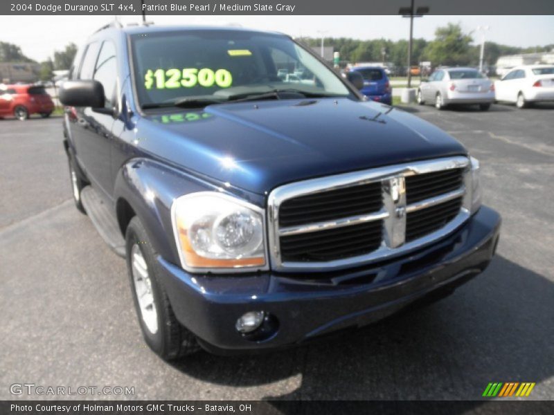 Patriot Blue Pearl / Medium Slate Gray 2004 Dodge Durango SLT 4x4