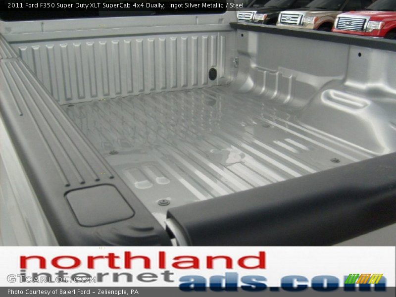 Ingot Silver Metallic / Steel 2011 Ford F350 Super Duty XLT SuperCab 4x4 Dually