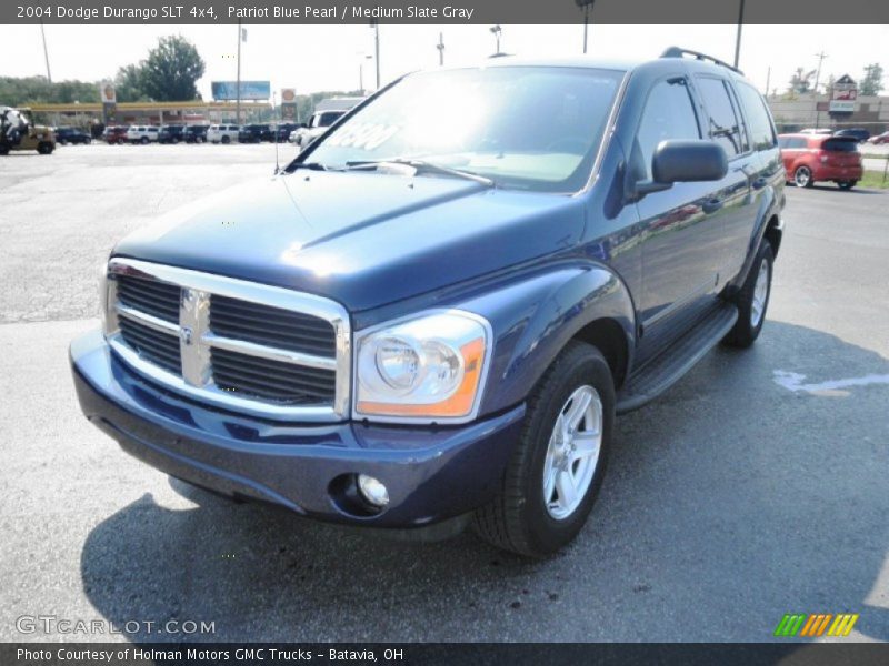 Patriot Blue Pearl / Medium Slate Gray 2004 Dodge Durango SLT 4x4