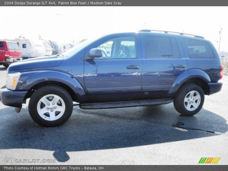 Patriot Blue Pearl / Medium Slate Gray 2004 Dodge Durango SLT 4x4