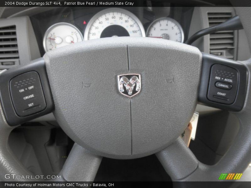 Patriot Blue Pearl / Medium Slate Gray 2004 Dodge Durango SLT 4x4