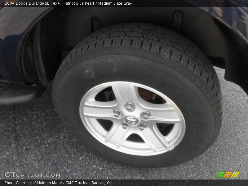 Patriot Blue Pearl / Medium Slate Gray 2004 Dodge Durango SLT 4x4
