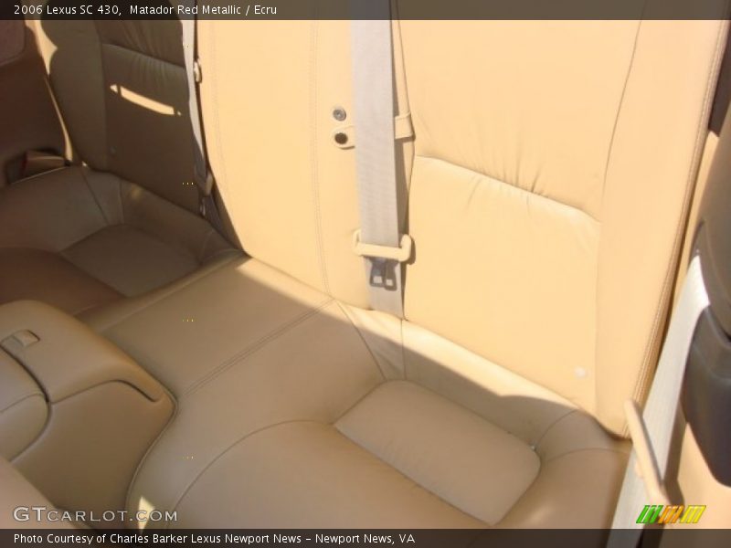 Matador Red Metallic / Ecru 2006 Lexus SC 430