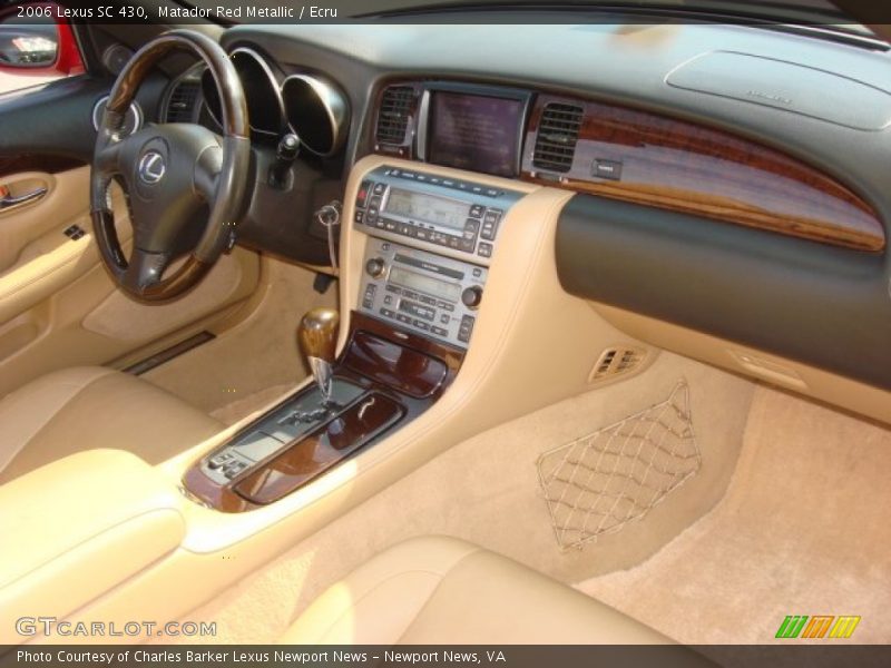 Matador Red Metallic / Ecru 2006 Lexus SC 430