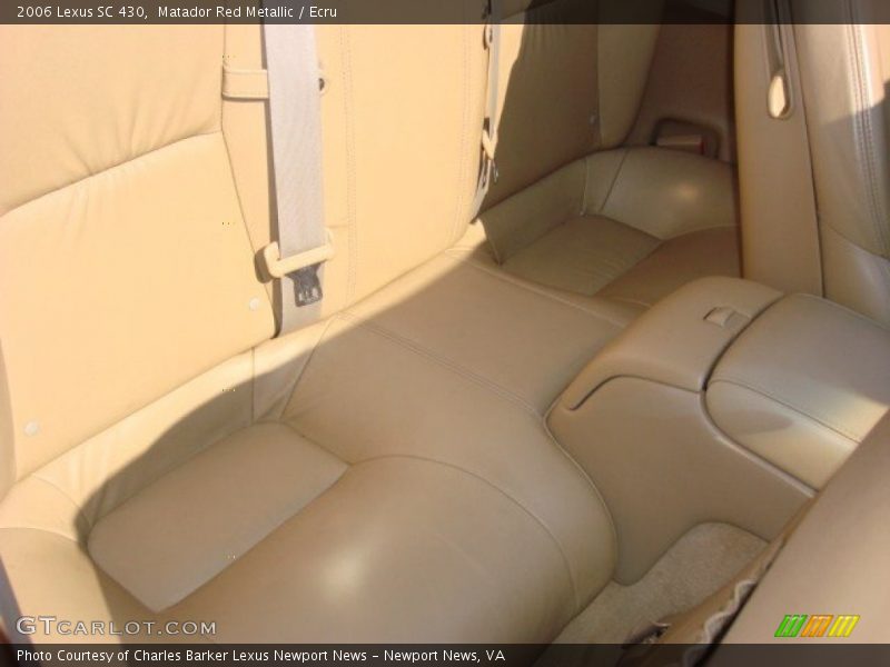 Matador Red Metallic / Ecru 2006 Lexus SC 430
