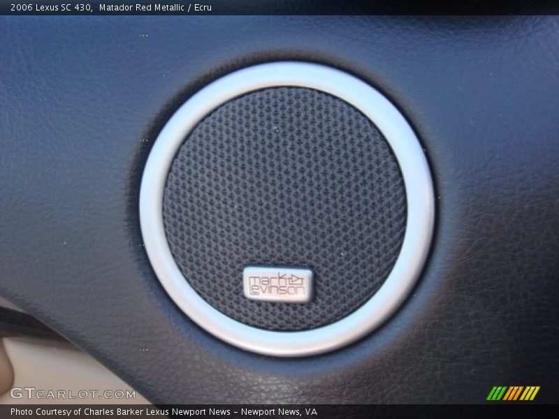 Matador Red Metallic / Ecru 2006 Lexus SC 430