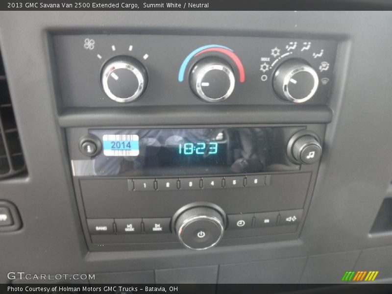 Summit White / Neutral 2013 GMC Savana Van 2500 Extended Cargo