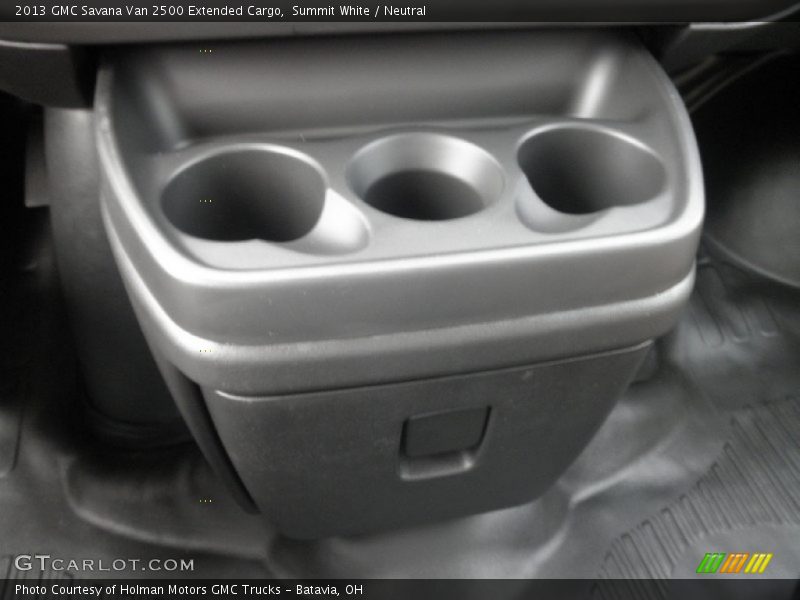 Summit White / Neutral 2013 GMC Savana Van 2500 Extended Cargo