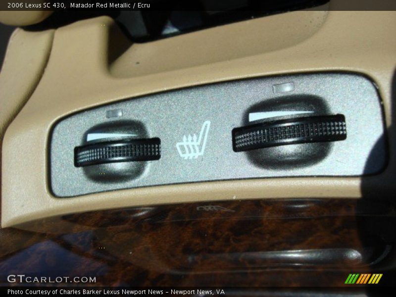 Matador Red Metallic / Ecru 2006 Lexus SC 430