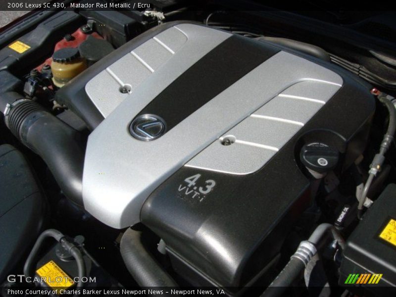 Matador Red Metallic / Ecru 2006 Lexus SC 430