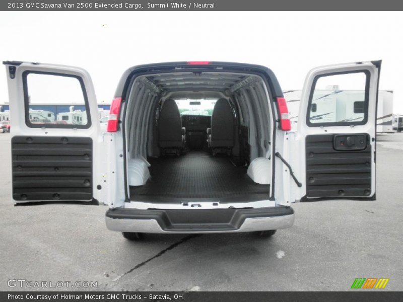 Summit White / Neutral 2013 GMC Savana Van 2500 Extended Cargo