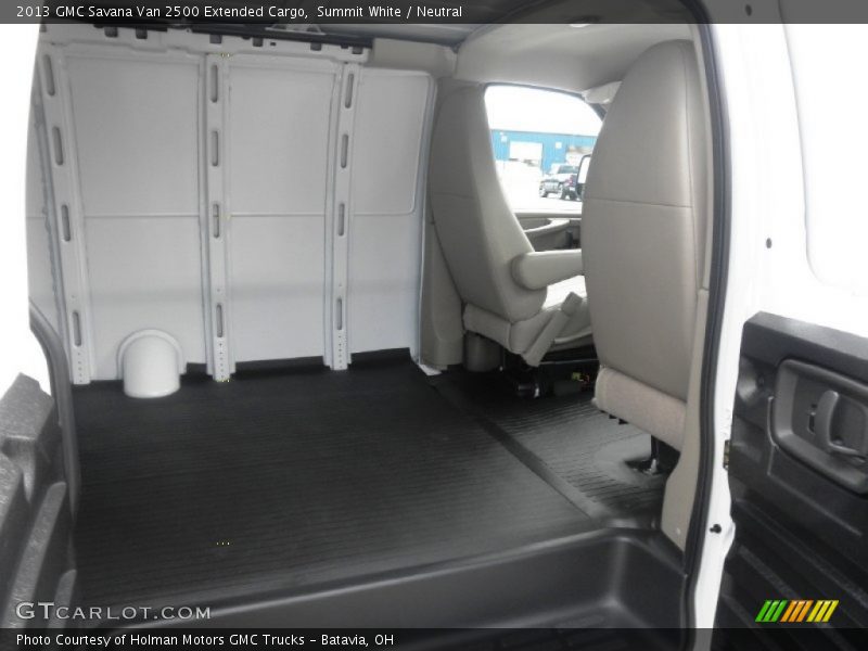 Summit White / Neutral 2013 GMC Savana Van 2500 Extended Cargo