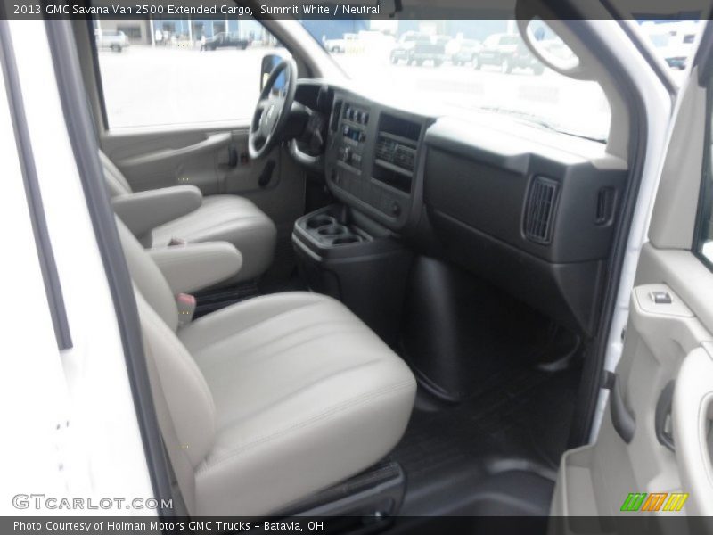 Summit White / Neutral 2013 GMC Savana Van 2500 Extended Cargo