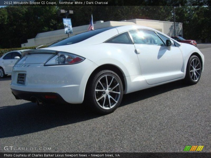 Northstar White / Dark Charcoal 2012 Mitsubishi Eclipse GS Coupe