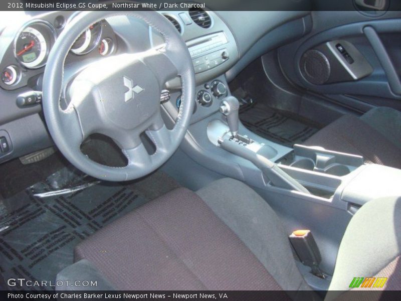 Northstar White / Dark Charcoal 2012 Mitsubishi Eclipse GS Coupe