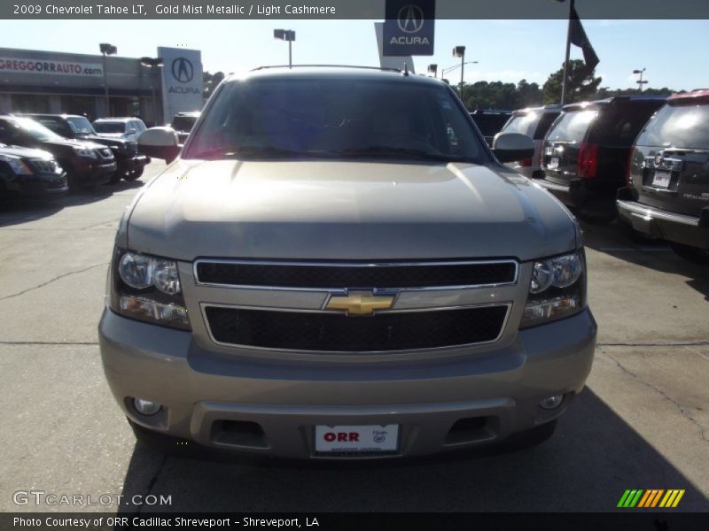 Gold Mist Metallic / Light Cashmere 2009 Chevrolet Tahoe LT