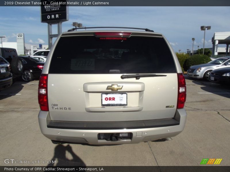 Gold Mist Metallic / Light Cashmere 2009 Chevrolet Tahoe LT