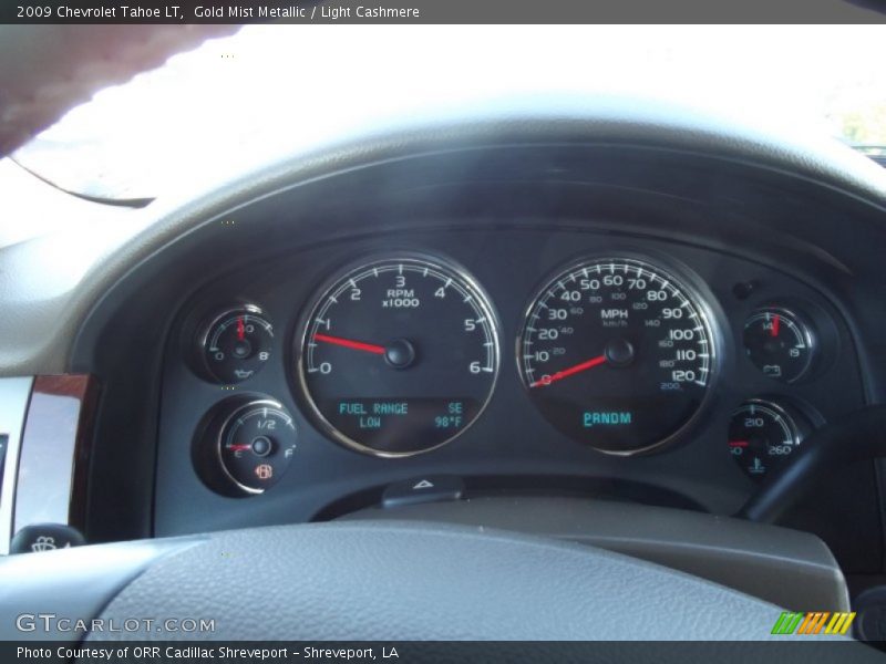 Gold Mist Metallic / Light Cashmere 2009 Chevrolet Tahoe LT