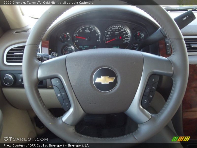 Gold Mist Metallic / Light Cashmere 2009 Chevrolet Tahoe LT