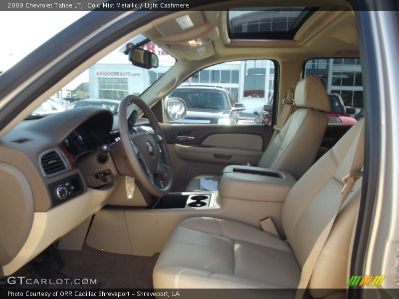 Gold Mist Metallic / Light Cashmere 2009 Chevrolet Tahoe LT