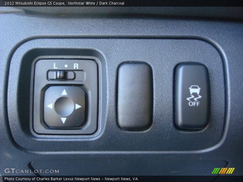 Northstar White / Dark Charcoal 2012 Mitsubishi Eclipse GS Coupe