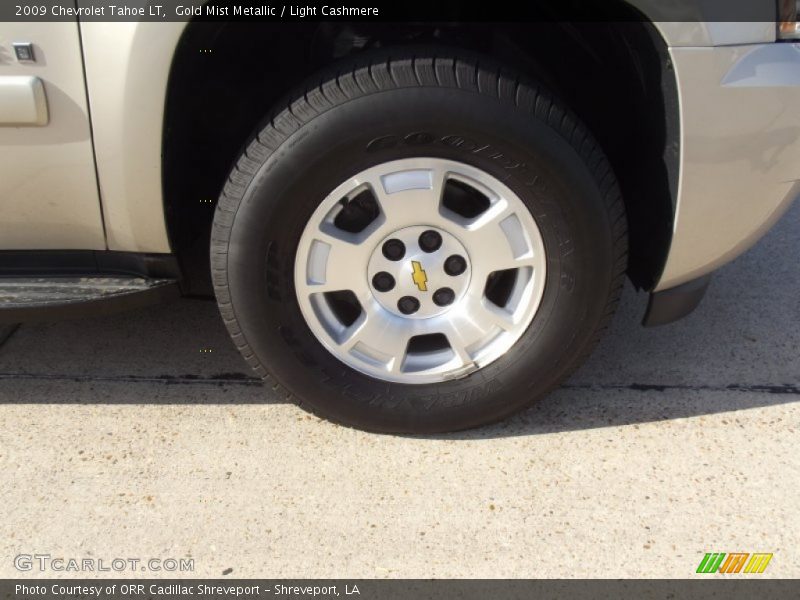 Gold Mist Metallic / Light Cashmere 2009 Chevrolet Tahoe LT