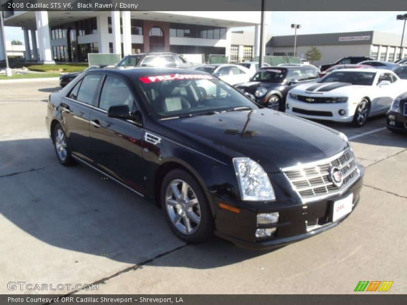 Black Raven / Ebony 2008 Cadillac STS V6