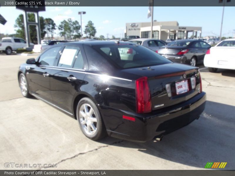 Black Raven / Ebony 2008 Cadillac STS V6