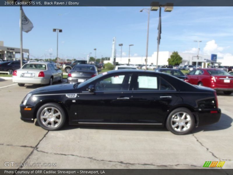 Black Raven / Ebony 2008 Cadillac STS V6