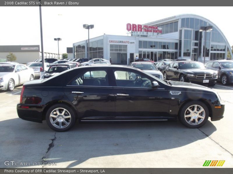 Black Raven / Ebony 2008 Cadillac STS V6