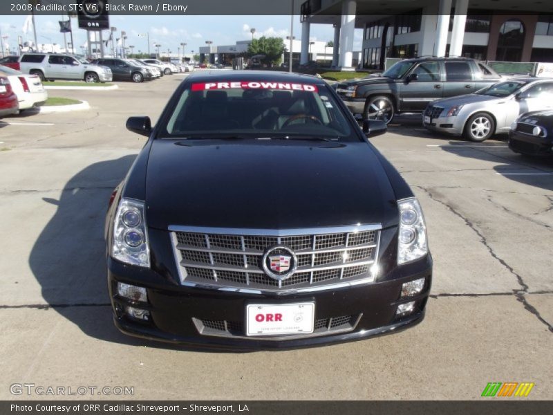 Black Raven / Ebony 2008 Cadillac STS V6
