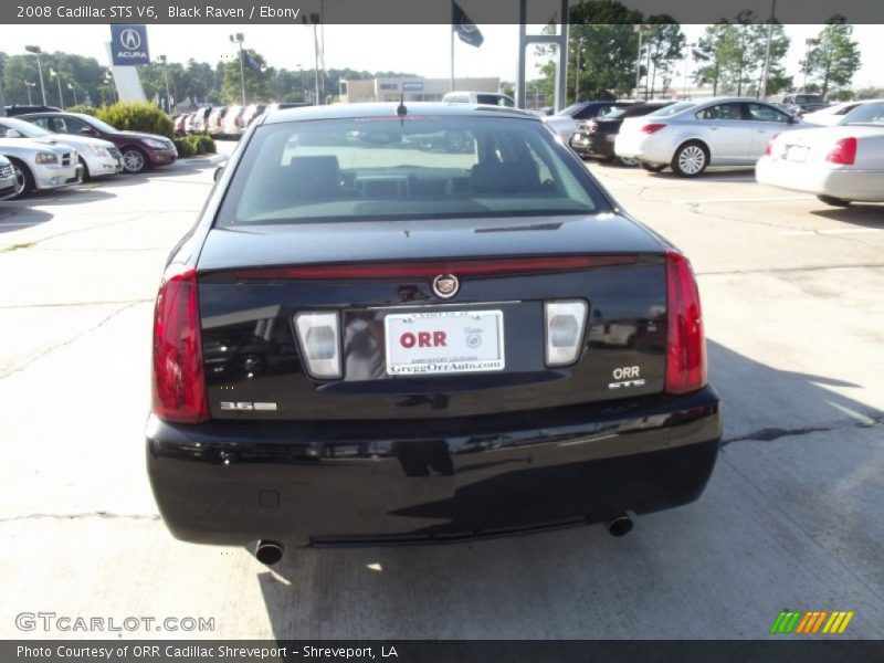 Black Raven / Ebony 2008 Cadillac STS V6