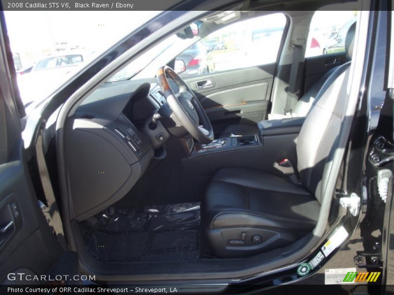 Black Raven / Ebony 2008 Cadillac STS V6