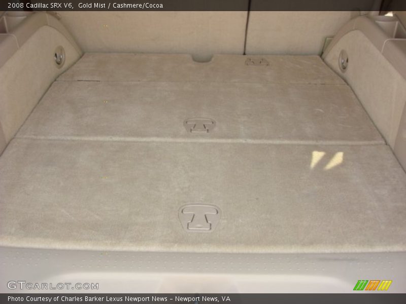 Gold Mist / Cashmere/Cocoa 2008 Cadillac SRX V6