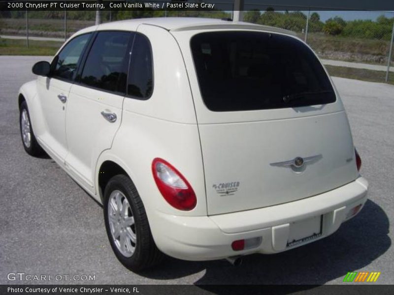 Cool Vanilla White / Pastel Slate Gray 2008 Chrysler PT Cruiser Touring
