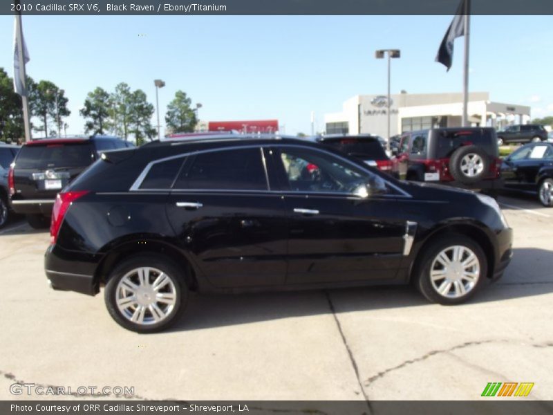 Black Raven / Ebony/Titanium 2010 Cadillac SRX V6