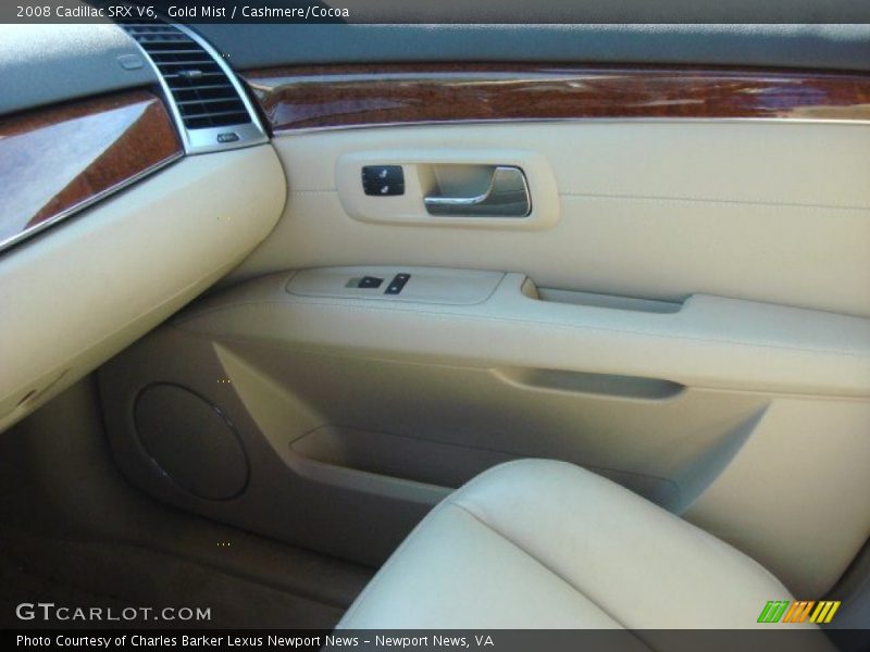 Gold Mist / Cashmere/Cocoa 2008 Cadillac SRX V6