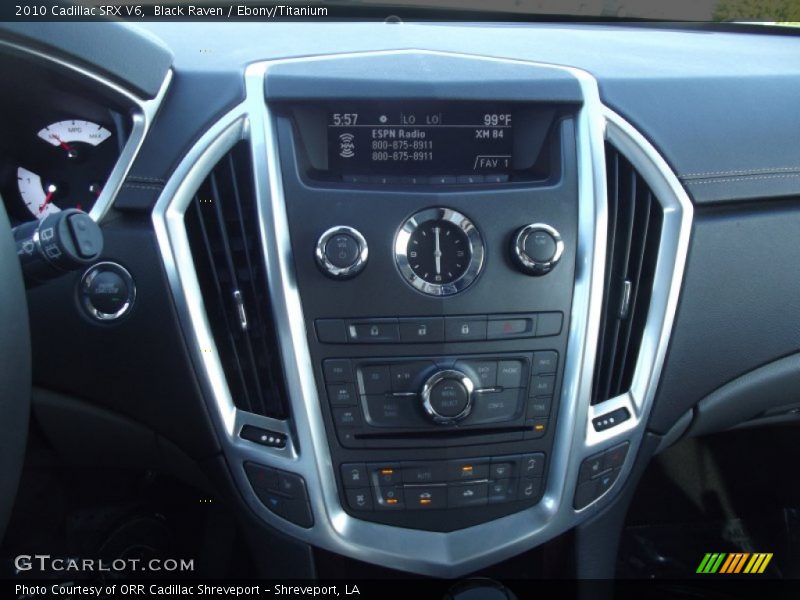 Black Raven / Ebony/Titanium 2010 Cadillac SRX V6