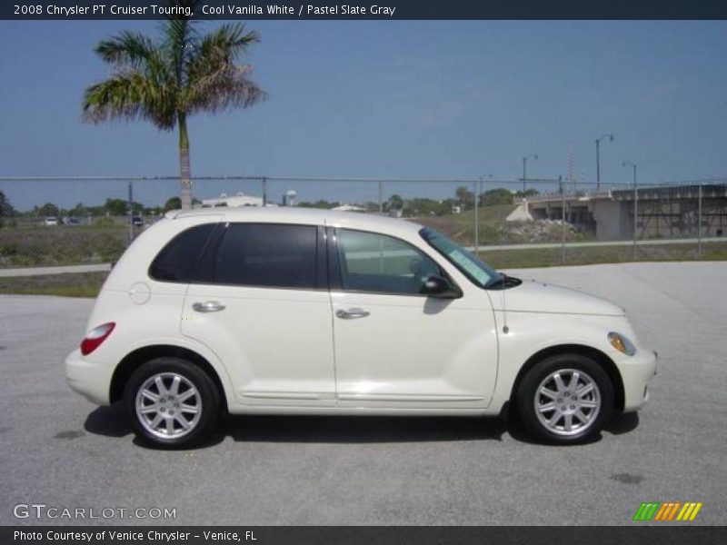 Cool Vanilla White / Pastel Slate Gray 2008 Chrysler PT Cruiser Touring