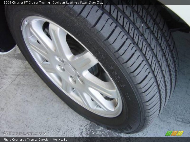 Cool Vanilla White / Pastel Slate Gray 2008 Chrysler PT Cruiser Touring