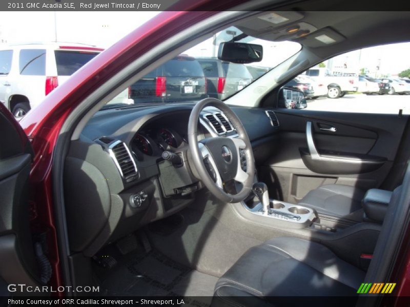 Red Jewel Tintcoat / Ebony 2011 GMC Acadia SLE