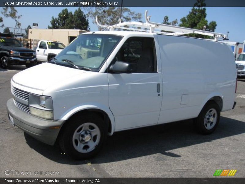 Summit White / Medium Gray 2004 Chevrolet Astro Cargo Van
