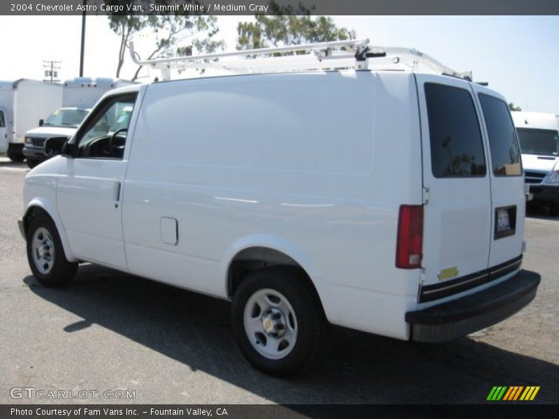 Summit White / Medium Gray 2004 Chevrolet Astro Cargo Van