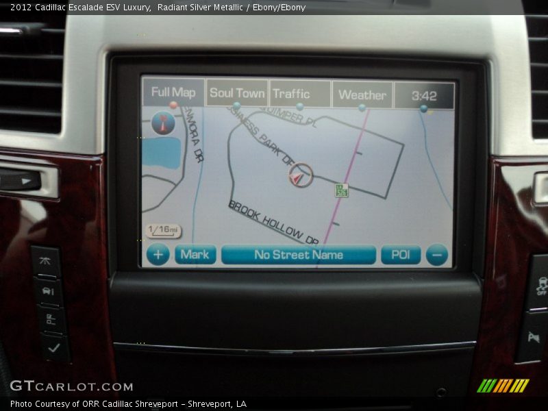 Navigation of 2012 Escalade ESV Luxury