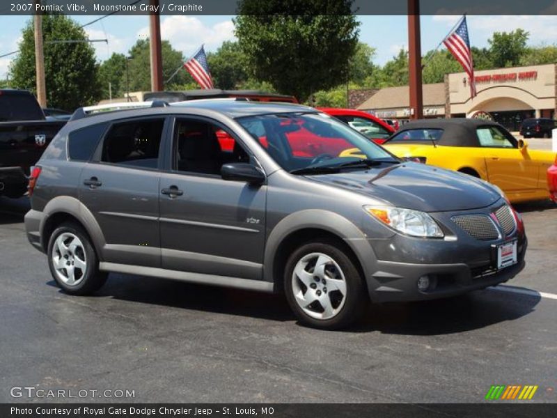 Moonstone Gray / Graphite 2007 Pontiac Vibe