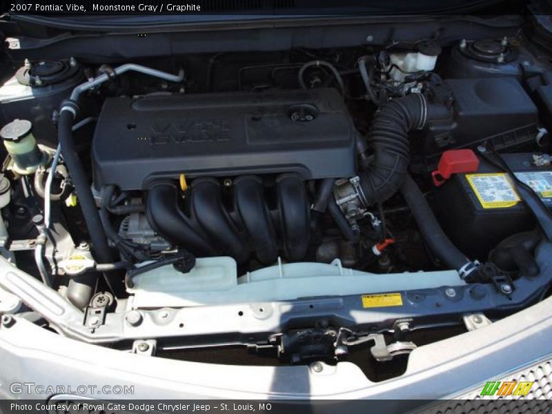 Moonstone Gray / Graphite 2007 Pontiac Vibe