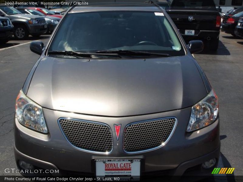 Moonstone Gray / Graphite 2007 Pontiac Vibe