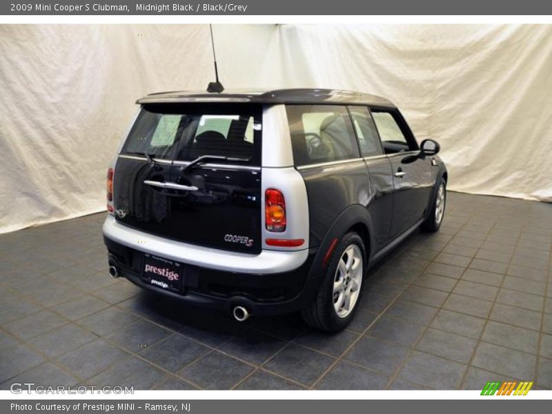 Midnight Black / Black/Grey 2009 Mini Cooper S Clubman