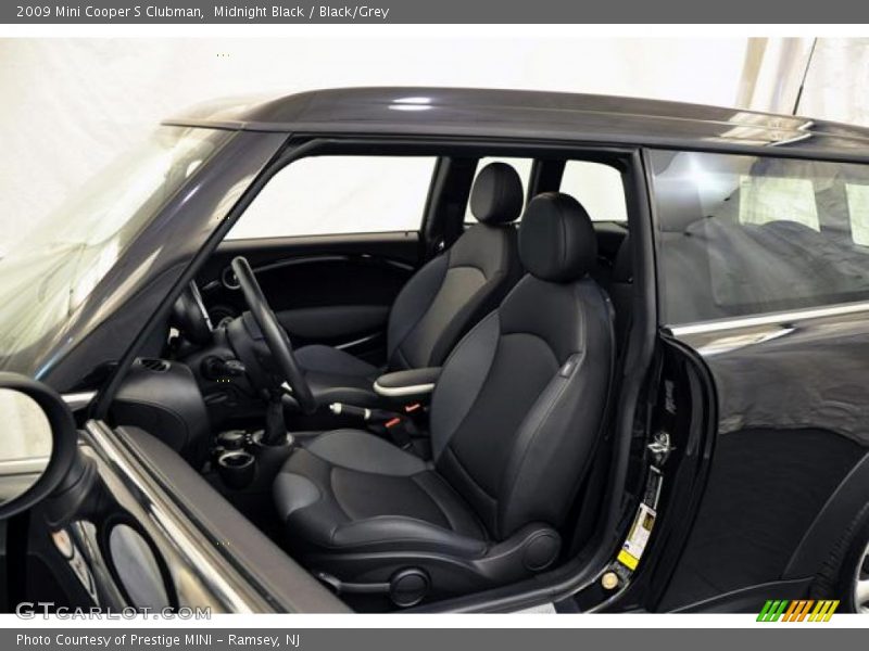 Midnight Black / Black/Grey 2009 Mini Cooper S Clubman